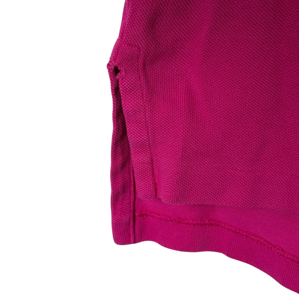Polo Ralph Lauren Polo Shirt Men XL Pink Classic Fit Cotton Lime Green Pony Prep
